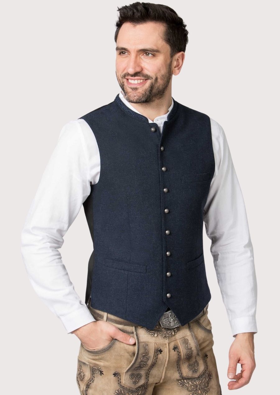 Authentic Alpine Vest for Men – Perfect for Oktoberfest