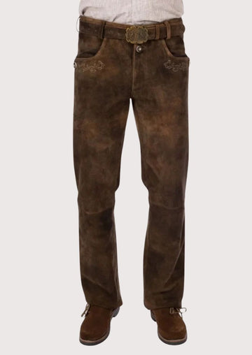 Authentic Lederhosen Pants for Oktoberfest – Premium Leather Design