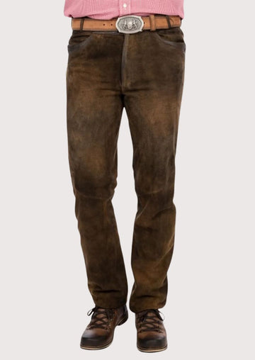 Classic Lederhosen Pants for Oktoberfest – Premium Leather Design