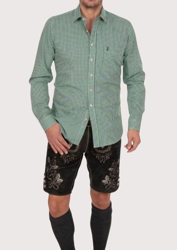 Classic Trachten Shirt for Men – Authentic Bavarian Style for Oktoberfest