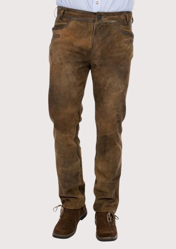 Men’s Lederhosen Pants – Traditional German Style for Oktoberfest