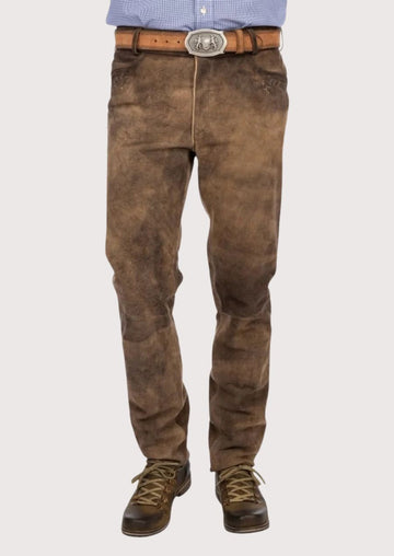 Premium Lederhosen Pants for Men – Durable Leather Oktoberfest Attire
