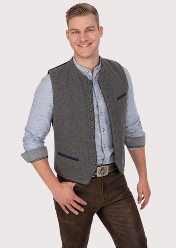 Stylish Traditional Vest – Perfect for Oktoberfest and Cultural Events