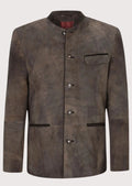 Alpine Style German jacket – traditional suede design for Oktoberfest

