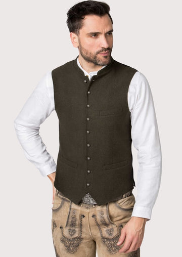 Alpine Wool Vest for Men – Warm and Stylish German Apparel

