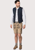 Stylish Alpine Vest with Classic Button Detailing for Events

