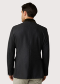 Back view of modern Trachten jacket in tailored fit

