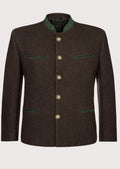 Men's traditional Oktoberfest jacket – German heritage style with horn buttons

