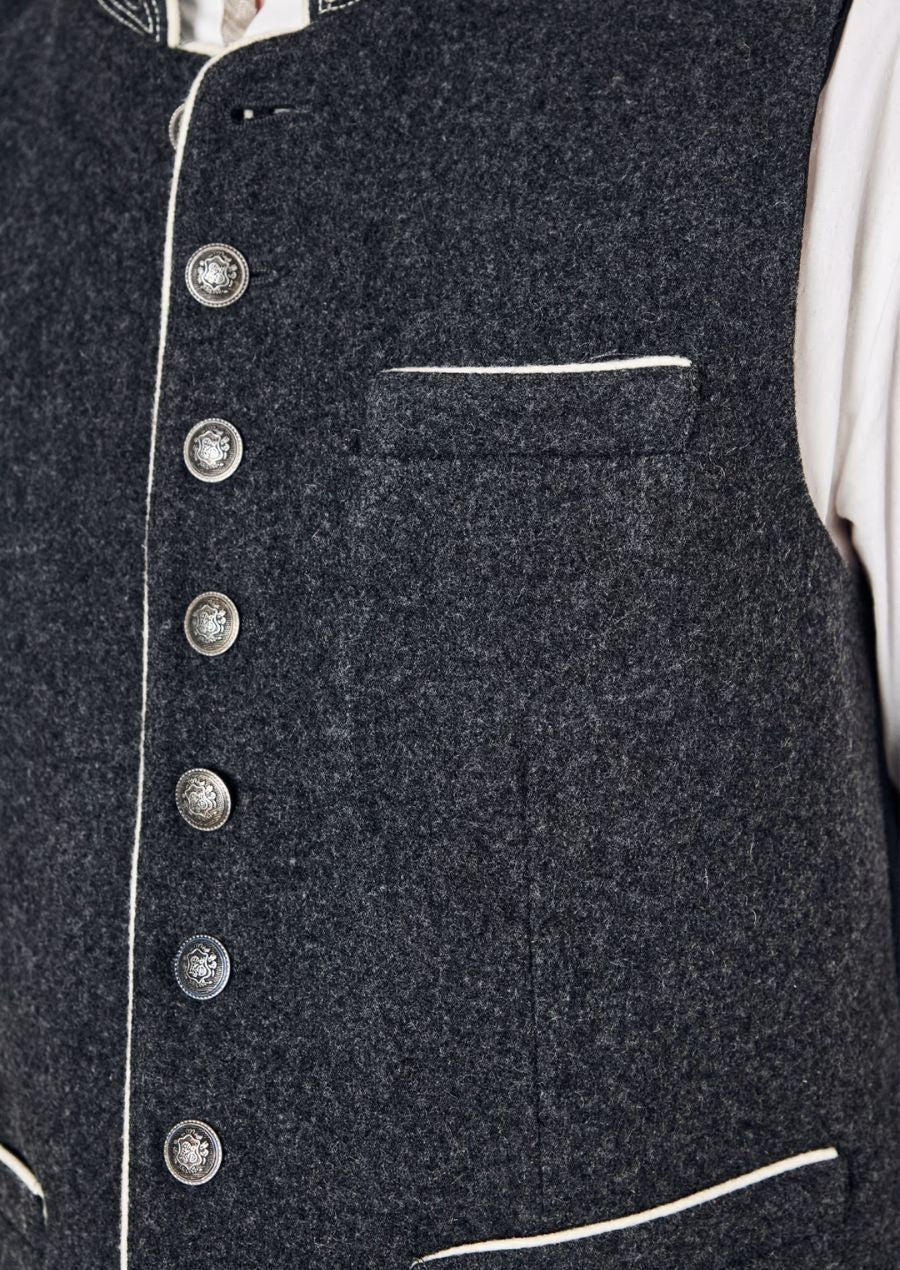 Elegant Oktoberfest Vest for Men – Perfect for Festivals and Formal Wear