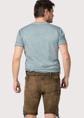 Men’s Bavarian lederhosen with detailed embroidery, ideal for cultural festivals

