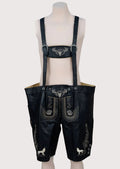 Bavarian Lederhosen for Men – Premium Leather with Intricate Embroidery for Oktoberfest and Cultural Events.

