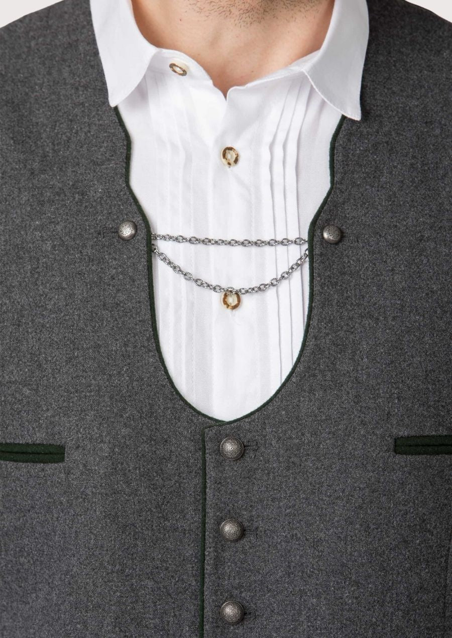 Bavarian Lederhosen Vest – Authentic German Traditional Apparel for Oktoberfest