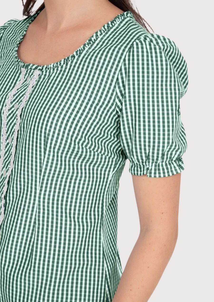 Comfortable and Fashionable Dirndl Blouse for Women - Ideal for Cultural Festivals