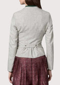 Premium women's Trachten jacket with a sleek design, ideal for Oktoberfest events, featuring elegant buttons and a tailored silhouette.