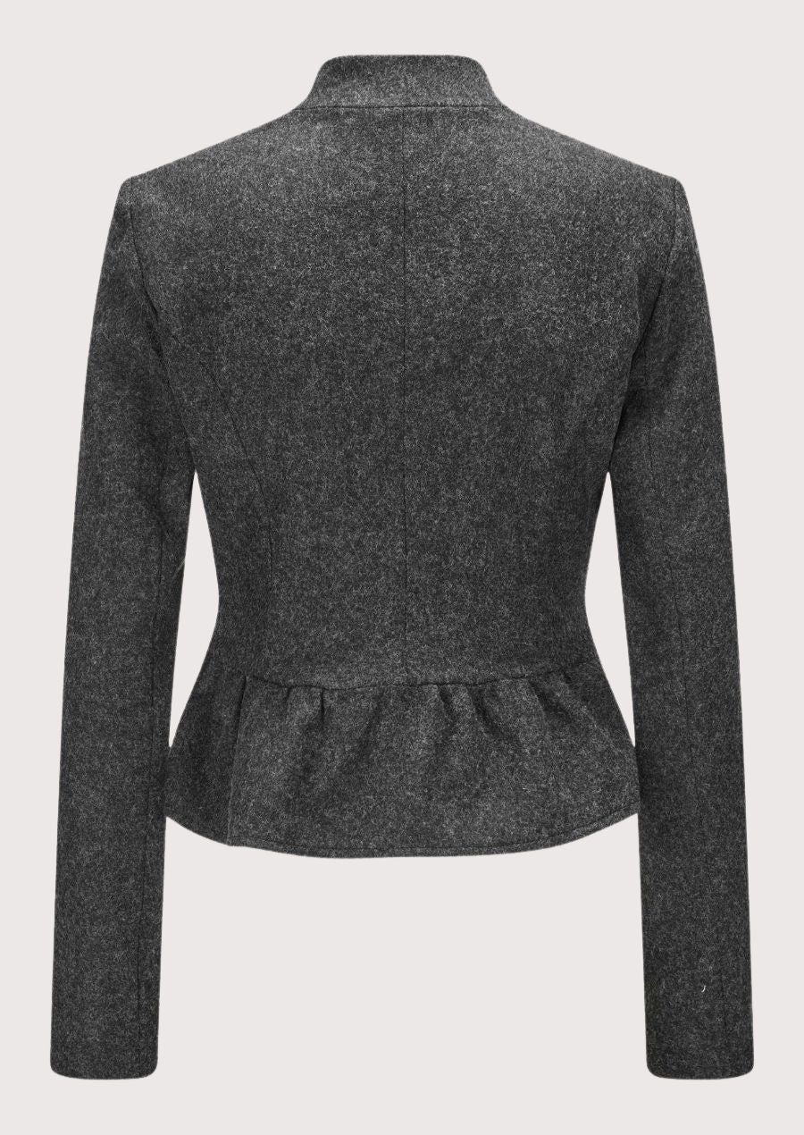 Chic Women’s Trachten Jacket for Traditional Events - Elegant Wool Design