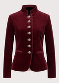 Classic Women’s Trachten Jacket in premium wool, perfect for Oktoberfest and traditional events. Elegant and stylish design with classic button detailing.