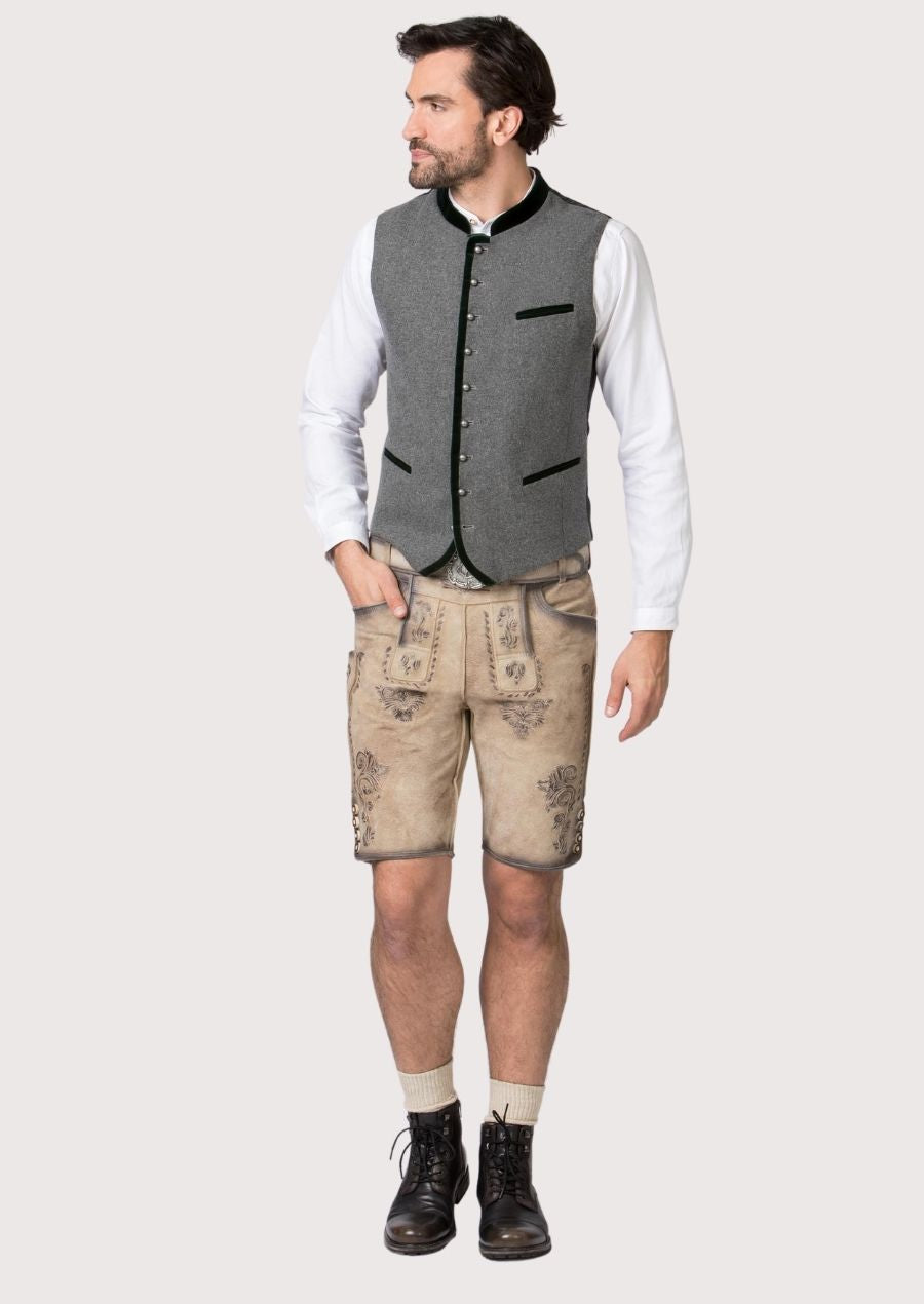Elegant Trachten Vest – Traditional Bavarian Style for Cultural Events


