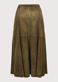 Women's Leather Lederhosen Skirt – Comfortable and stylish, perfect for cultural celebrations and festive occasions.