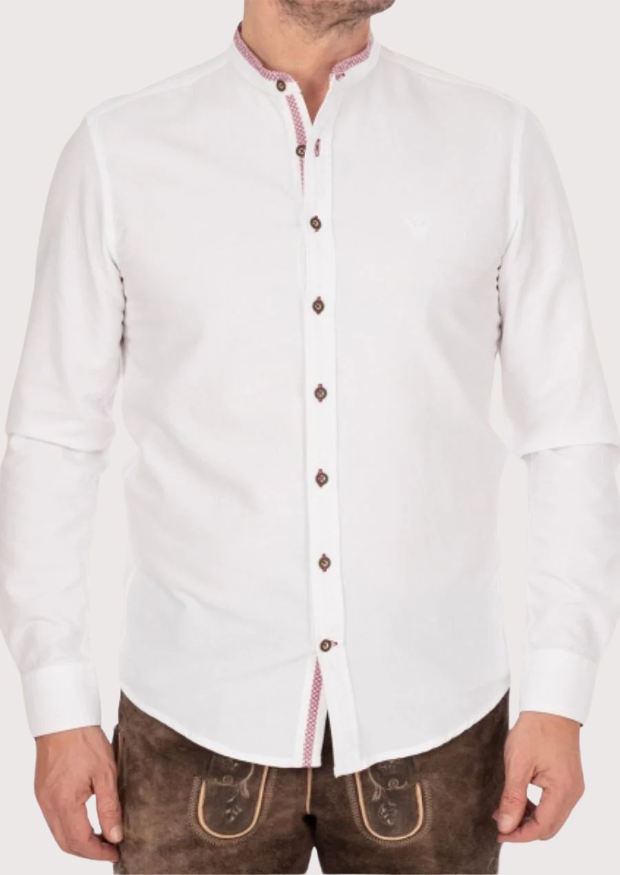 Elegant Trachten Shirt for Men – Traditional Bavarian Style for Oktoberfest

