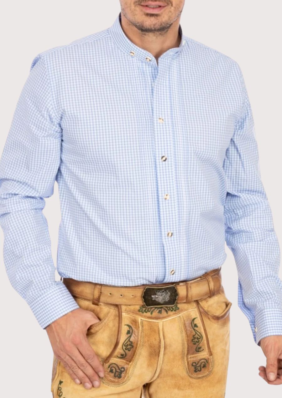 High-Quality Trachten Shirt for Men – Traditional Bavarian Style

