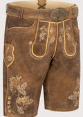 Men’s Luxury Bavarian Lederhosen – Timeless Craftsmanship with Detailed Floral Embroidery for Oktoberfest and Cultural Events

