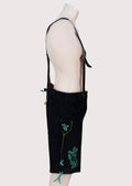 Premium Bavarian Lederhosen for men with detailed floral stitching

