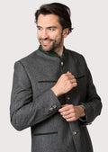 Men’s German Jacket with Green Detailing – Ideal for Oktoberfest

