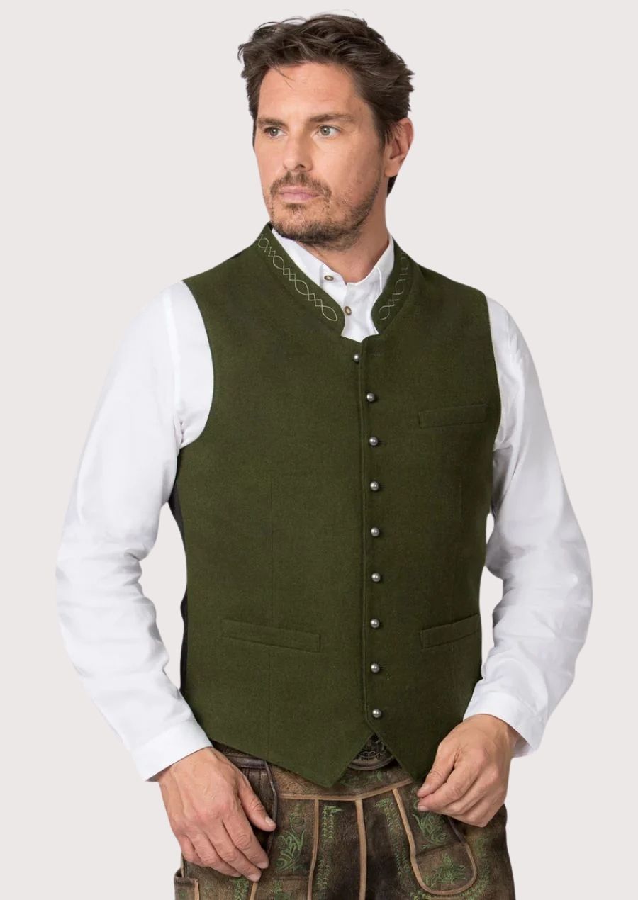 Men’s Oktoberfest Vest – Authentic German Design for Festivals