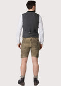 Men’s Trachten Vest – Tailored Velvet Vest for Oktoberfest & Festive Occasions

