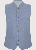 Elegant German Waistcoat for Men – Classic Bavarian Design with Metal Buttons