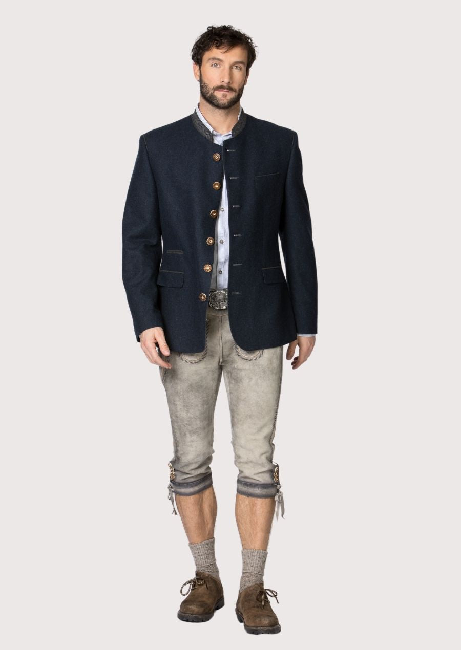 Men’s Oktoberfest Blazer with Horn Buttons – Authentic Style

