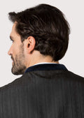 Festive Bavarian vest in classic grey shade