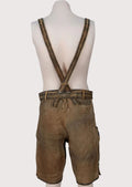 Classic Leather Lederhosen for Men – Comfortable Fit with Intricate Embroidery

