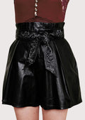 Flattering Lederhosen Skirt for Women – Comfortable Leather Design with Intricate Floral Detailing for Festivals
