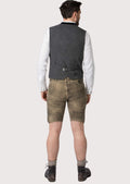 Premium navy alpine waistcoat for men with tailored fit