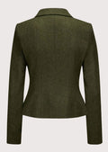 Stylish women's Trachten jacket made from high-quality wool, perfect for Oktoberfest and other festive occasions.