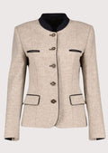 Elegant Premium Trachten Jacket for Women with stylish design and comfortable fit, perfect for cultural festivals.