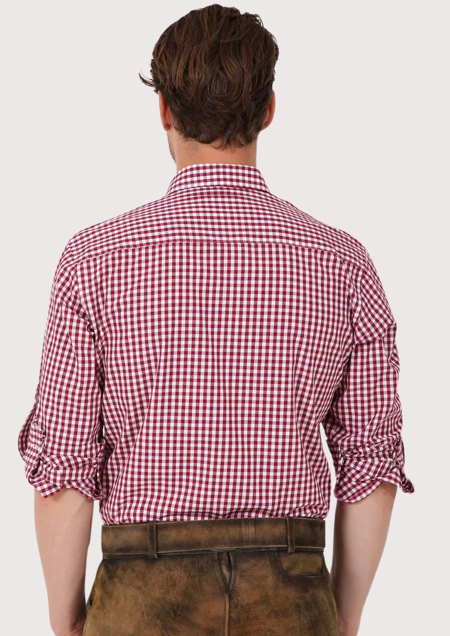 Stylish Trachten Shirt for Men – Comfortable Fit for German Events

