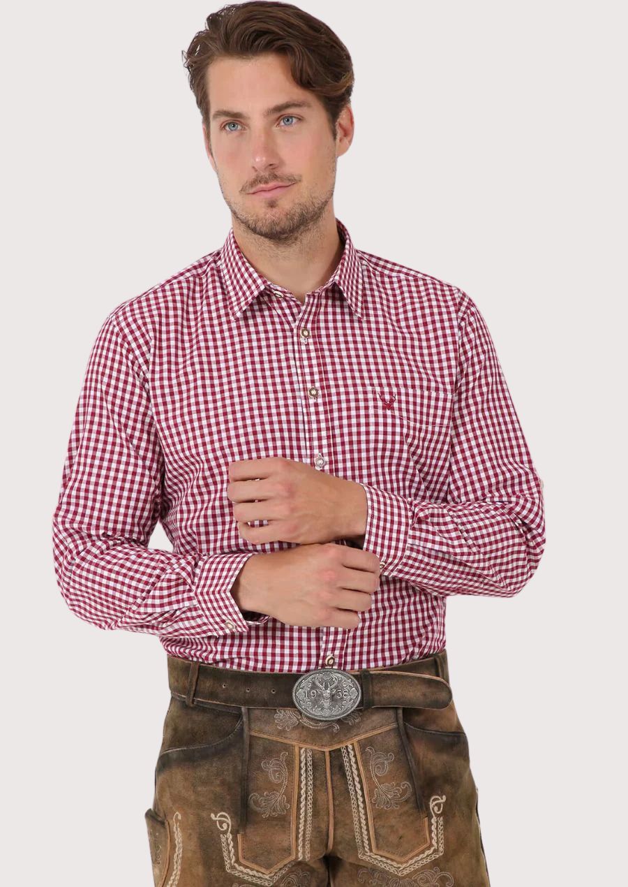 Premium Trachten Shirt for Men – Traditional Oktoberfest Wear

