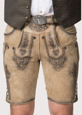 san suede alpine crest lederhosen crafted from premium suede with intricate embroidery