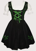 Comfortable and chic dirndl dress for women, designed for festival wear, offering a perfect blend of style and comfort.