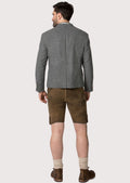 Men’s traditional Oktoberfest jacket – stylish wooden buttons and wool exterior