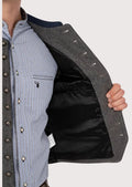 Classic Bavarian Vest – Elegant Metal Buttons and Contrast Stitching
