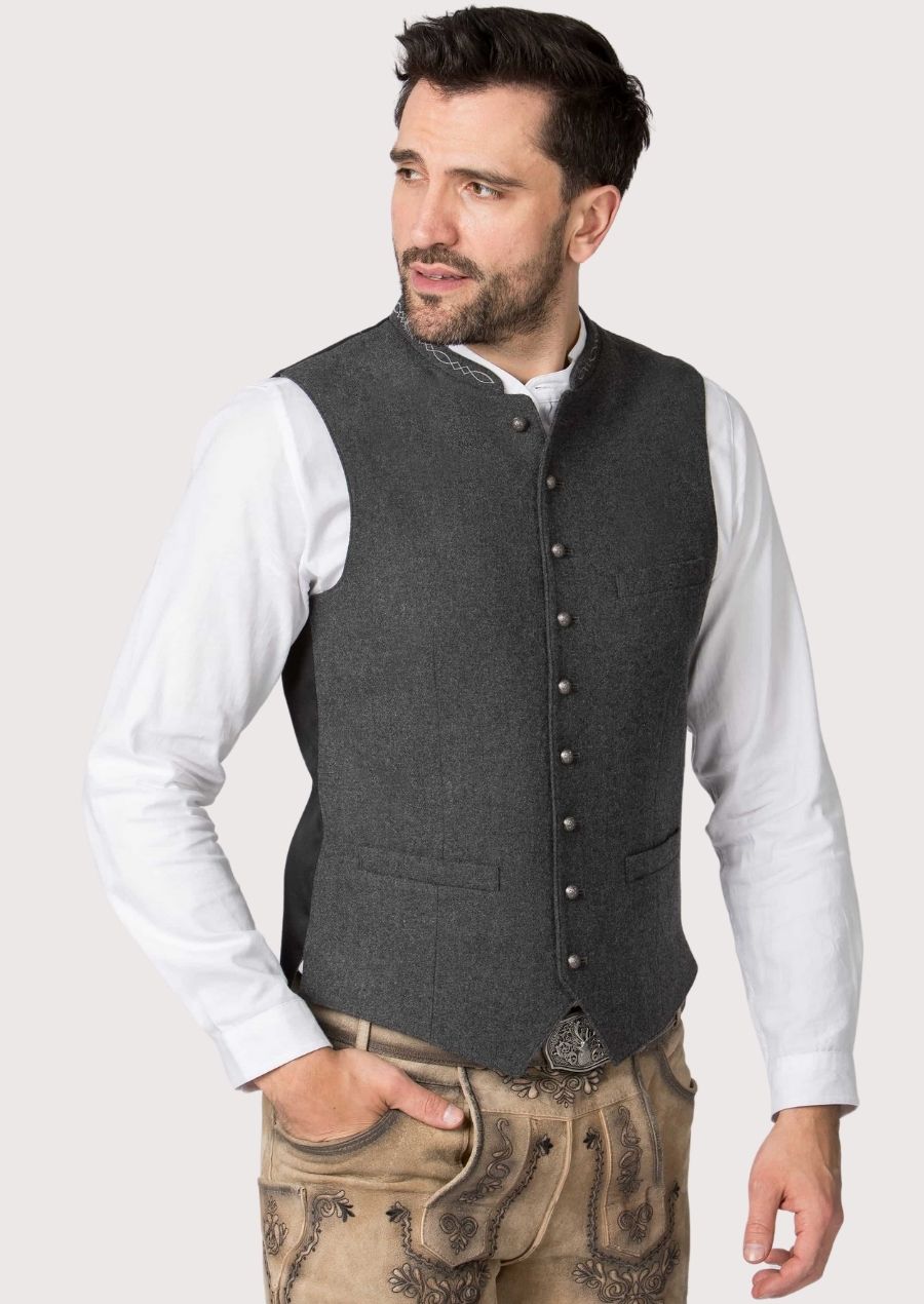 Timeless Alpine Vest for Oktoberfest - Stylish German Apparel

