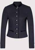 Stylish Trachten jacket made from high-quality wool, offering a flattering fit for cultural events and casual wear.
