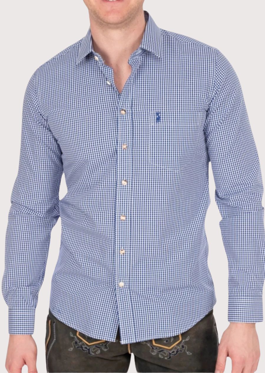 Men’s Trachten Shirt – Authentic Bavarian Design for Oktoberfest

