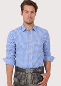 Authentic Bavarian Trachten Shirt for Men – Comfortable Oktoberfest Wear

