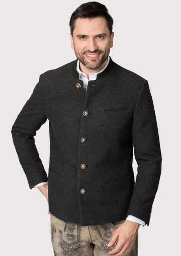 Traditional Bavarian jacket – premium wool for Oktoberfest and festivals

