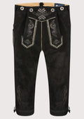 Premium Bavarian Bundhosen for men featuring elegant embroidery and a tailored fit, ideal for traditional German festivals and cultural occasions.