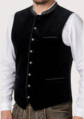 Men’s velvet Oktoberfest vest – stylish and comfortable fit

